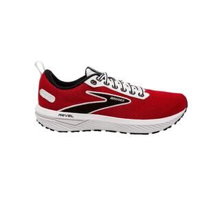 Men's Brooks Revel 6, Red/Black/White  Men,size 14 M   nwob